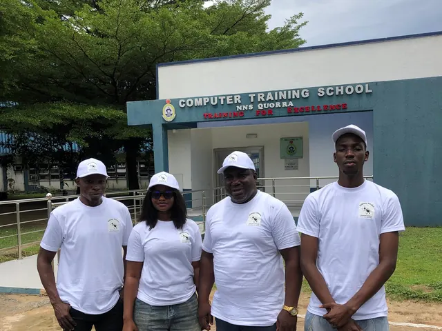 Sidney White — outreach at the Computer Training School, NNS Quorra
